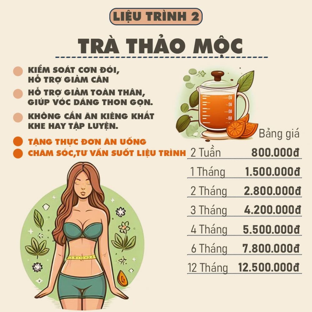 Liệu trình 2 - Trà Thảo Mộc