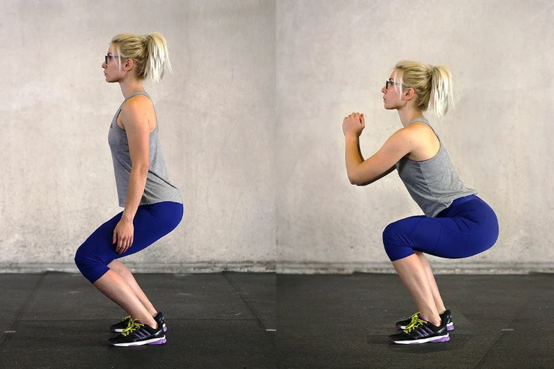 Thực hiện đúng tư thế squats để đạt hiệu quả tốt nhất
